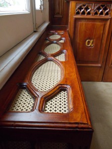 Mueble calefactor- cara superior