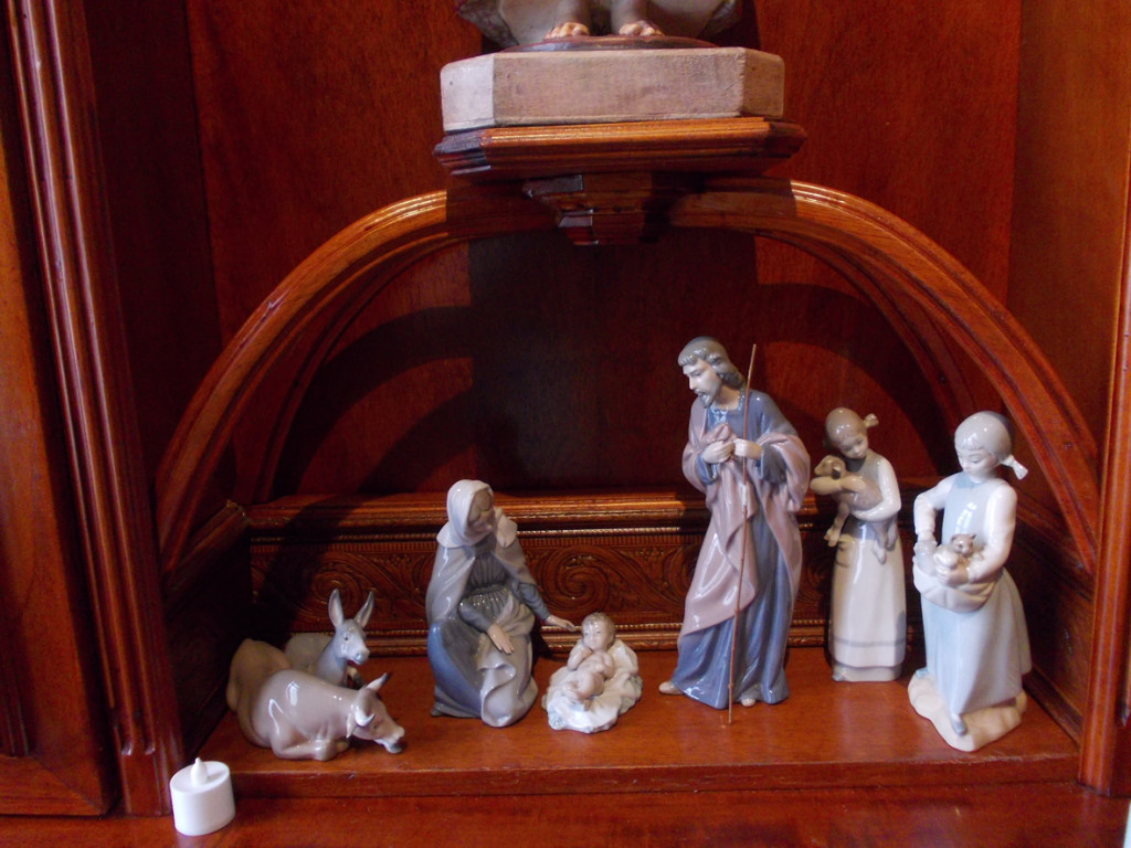 Nacimiento, figuras de porcelana