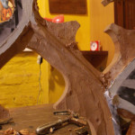 Rosetón-comienzo de la talla