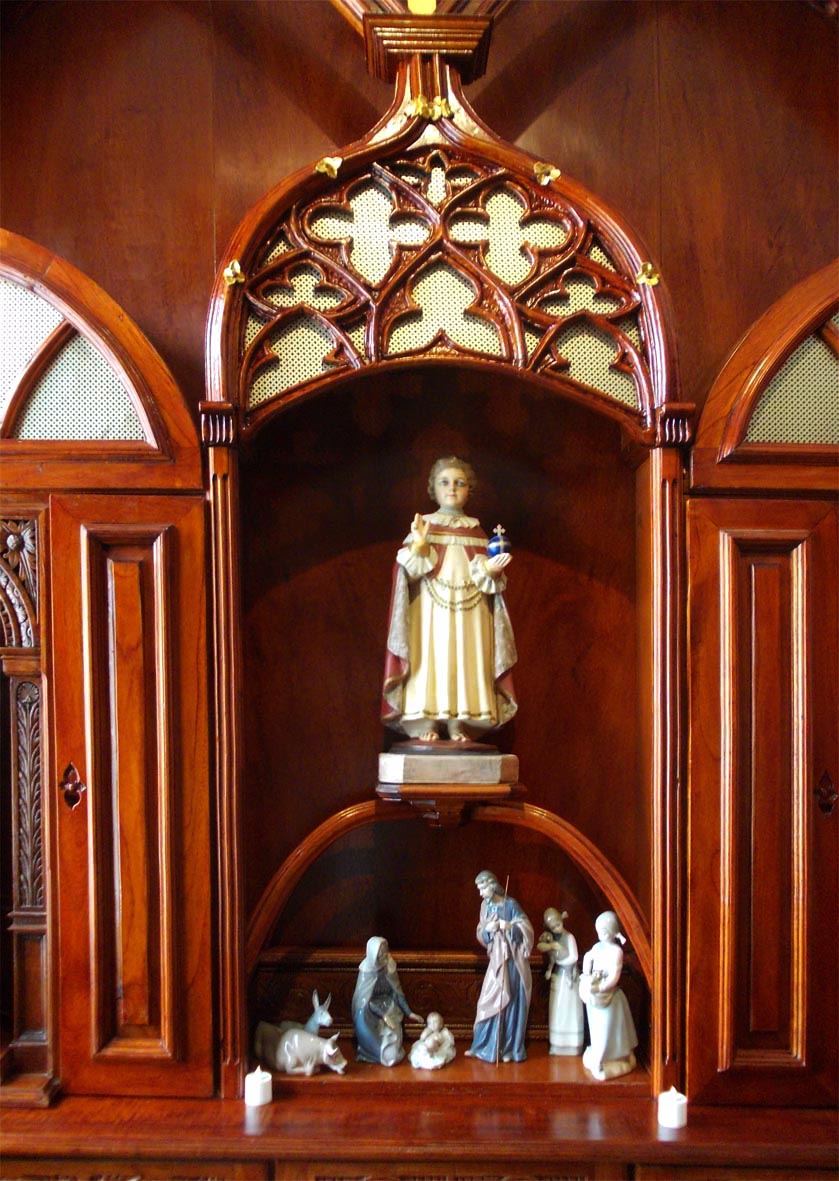 Capilla en vivienda particular //// HORNACINA CENTRAL