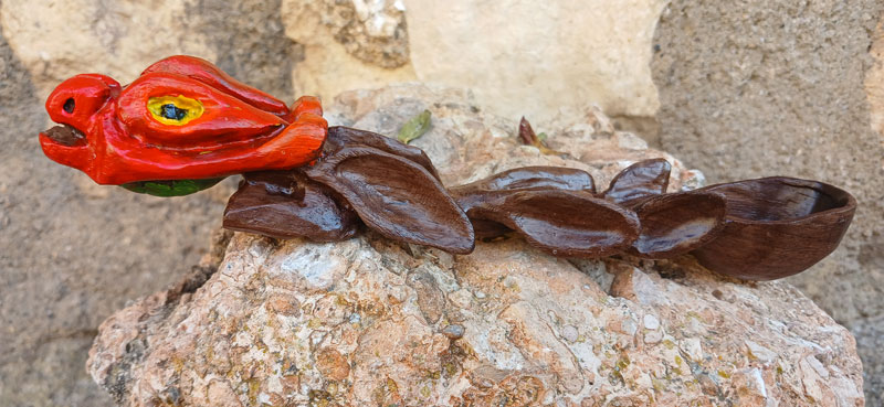 Cuchara con dragón Cuchara con dragón