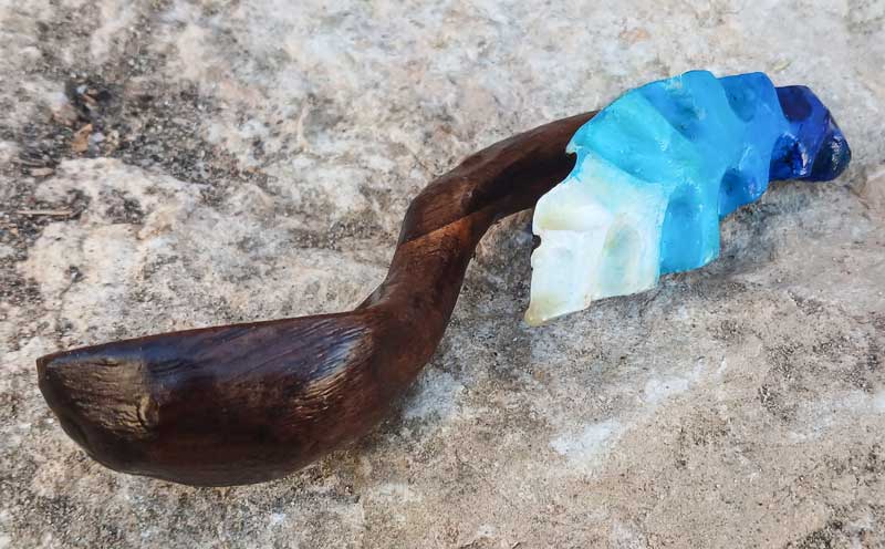 Cuchara en Nogal Cuchara en Nogal